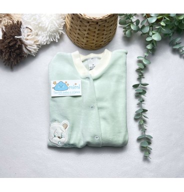Babygrow/Pijaminha Baby Verde  