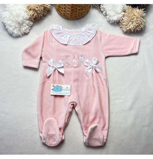 Babygrow Estendal Rosa Velho 