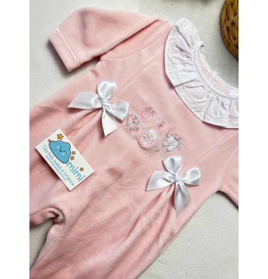 Babygrow Estendal Rosa Velho 