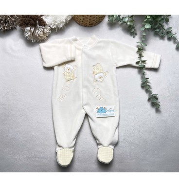 Babygrow Ursinho Saltitão Pérola