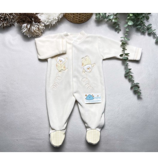 Babygrow Ursinho Saltitão Pérola