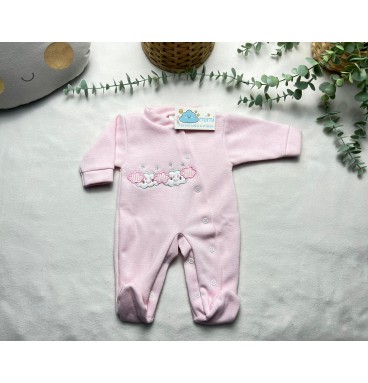 Babygrow Nuvem Rosa 