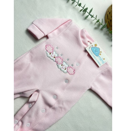 Babygrow Nuvem Rosa 