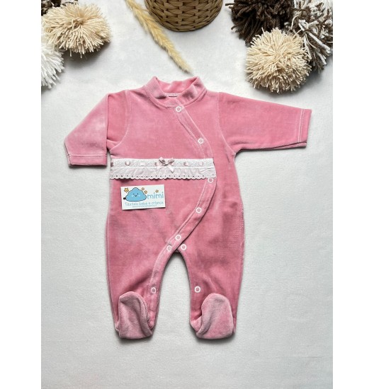 Babygrow Rendinha Rosa Velho  