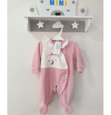 Babygrow Lua Rosa Velho