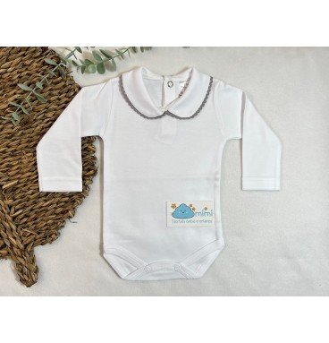 Body Golinha Pequena Cinza