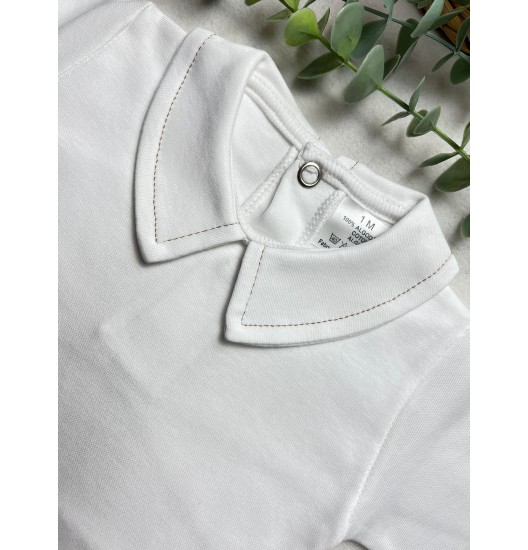 Body Golinha com Risquinha Areia  