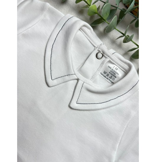 Body Golinha com Risquinha Marinho