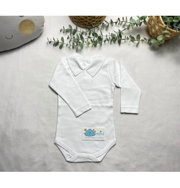 Body Golinha em Bico Âncora Branco  