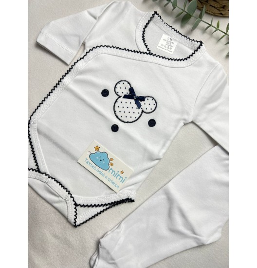 Body + Collant 1 Carinha Marinho 