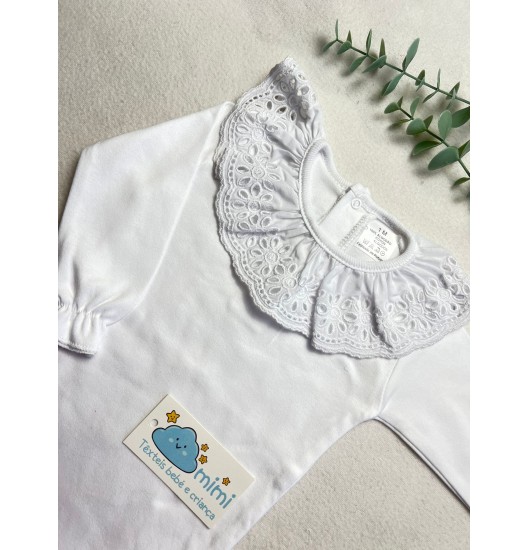 Body Golinha Flores L/31B  