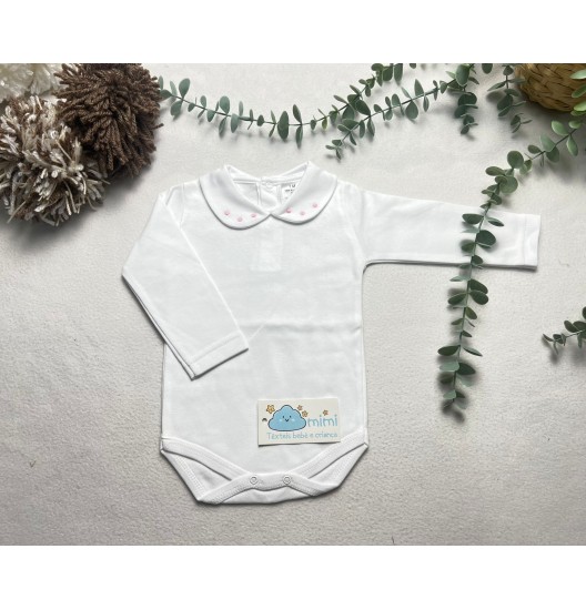 Body Golinha Pintas Rosa  