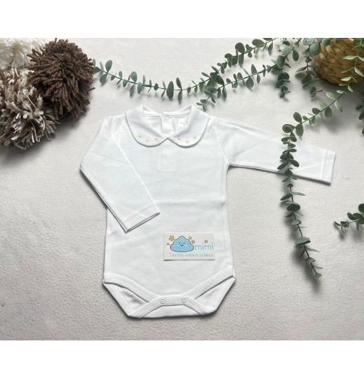 Body Golinha Pintas Pérola  