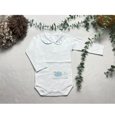 Body Golinha Pintas Azul