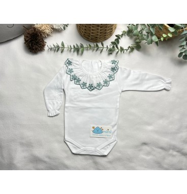 Body Golinha com Renda Verde 