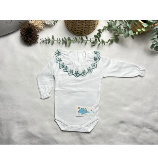 Body Golinha com Renda Verde 