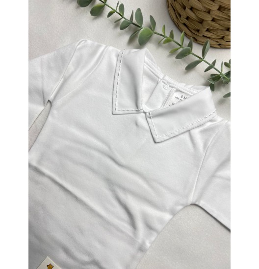 Body Golinha em Bico Branco  