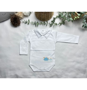 Body Golinha em Bico Cinza