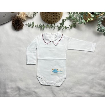 Body Golinha em Bico Vermelho 