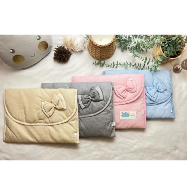 Saco 1ª Roupinha Laço com Pintas 