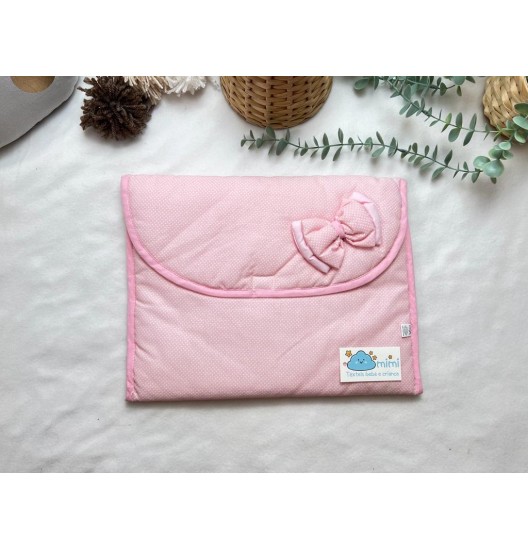 Saco 1ª Roupinha Laço com Pintas 