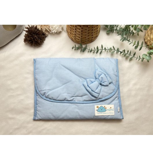 Saco 1ª Roupinha Laço com Pintas 