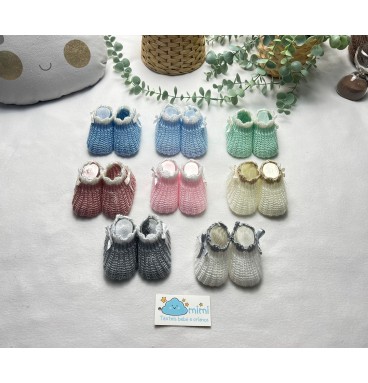 Carapins Meia com Laço Perlé  