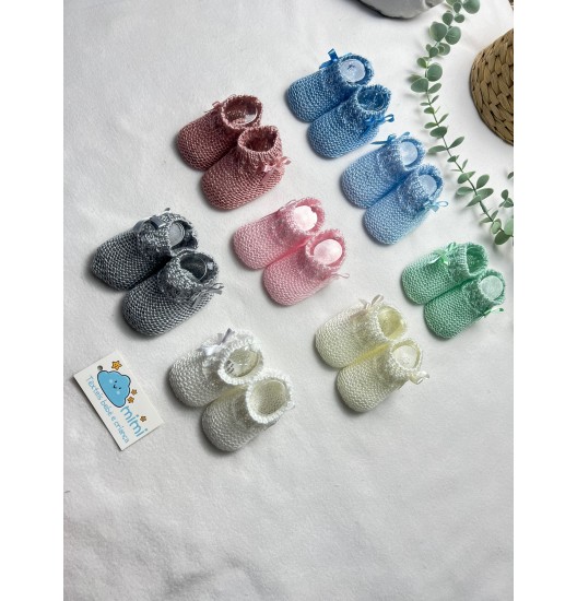 Carapins Meia com Trança Perlé 