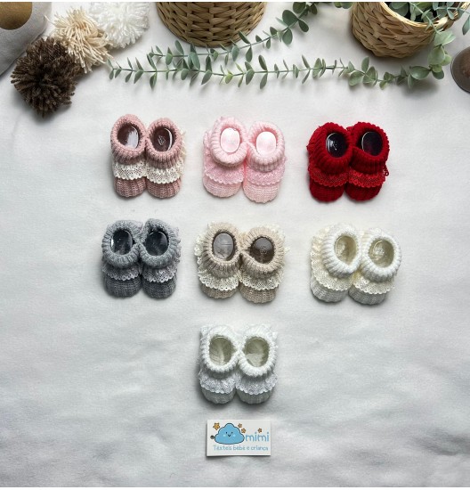 Carapins Renda Canelada  