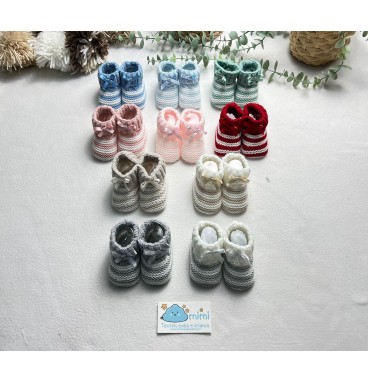 Carapins Riscas com Laço