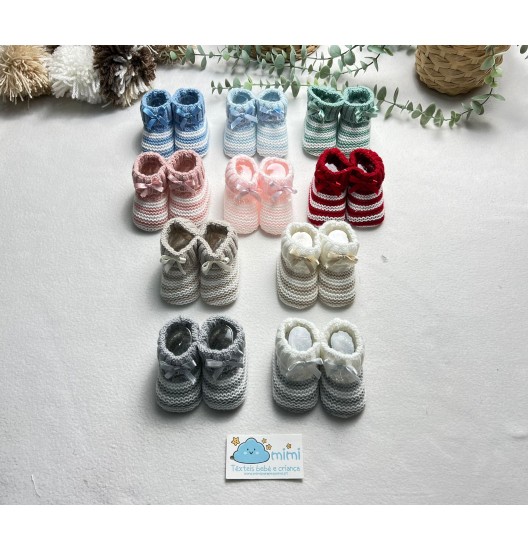 Carapins Riscas com Laço