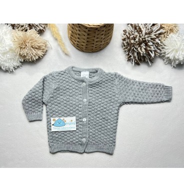 Casaco 4 Botões Cinza  