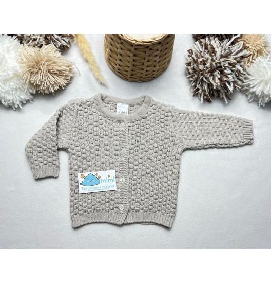 Casaco 4 Botões Areia 