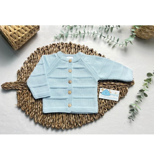 Casaco Malha Riscada  