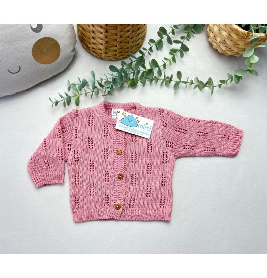 Casaco Espiga Rosa Velho 