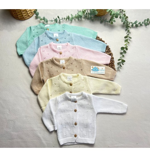 Casaco Estrelinha Picotada