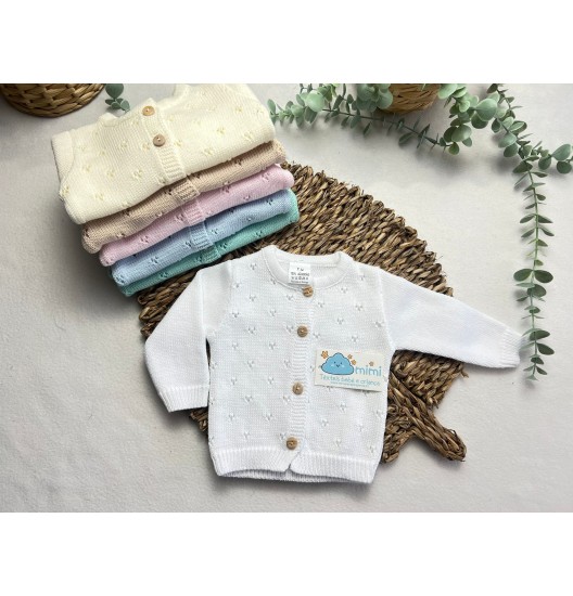 Casaco Estrelinha Picotada