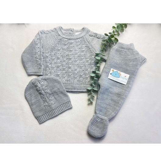 Conjunto 3 Peças Trança  