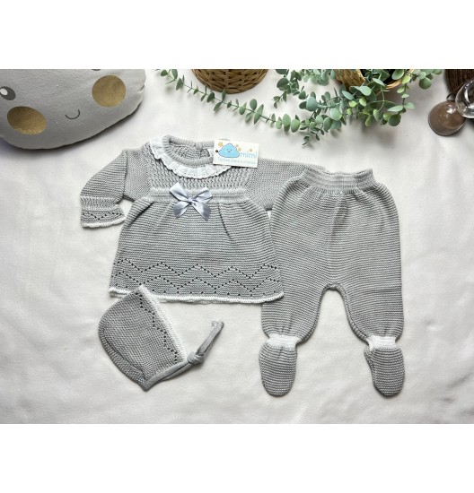 Conjunto Bailarina Cinza  