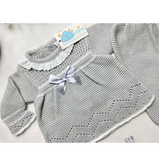 Conjunto Bailarina Cinza  