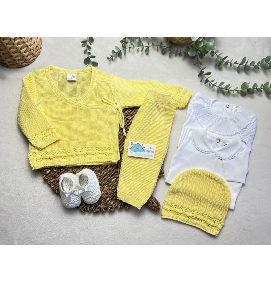 Conjunto Casaco Trespasse Amarelo