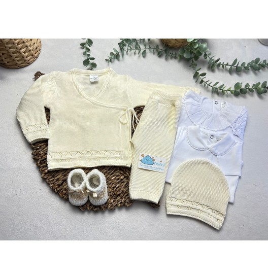 Conjunto Casaco Trespasse Pérola