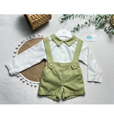 Conjunto com Calção Simples Verde