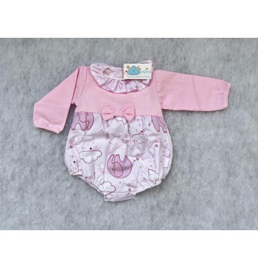 Conjunto Fofo Elefantes Rosa