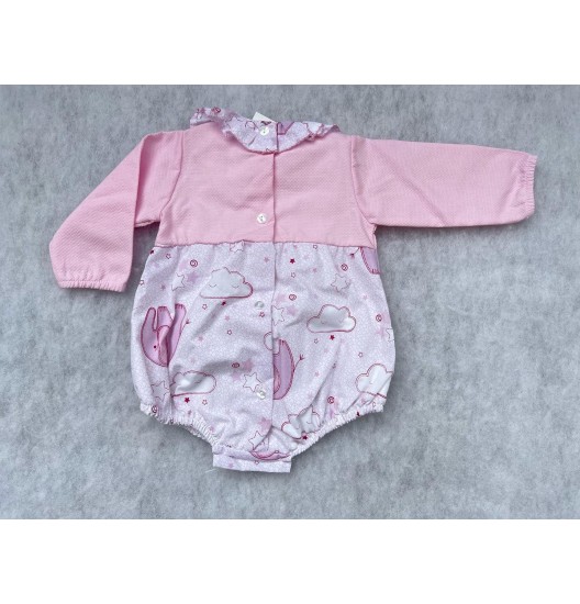 Conjunto Fofo Elefantes Rosa