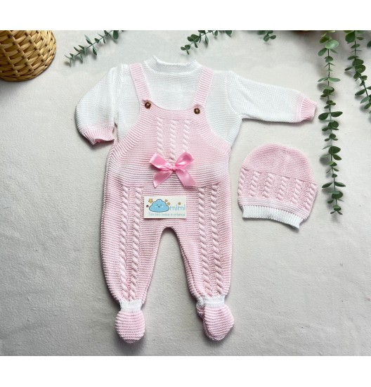 Conjunto Jardineira Sem Gola  