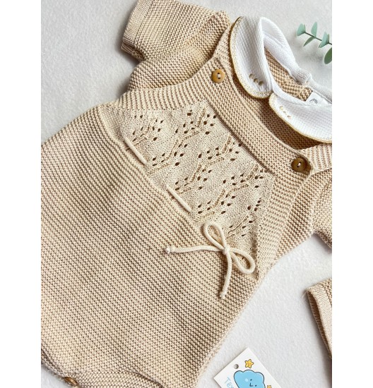 Conjunto Manga Curta Laço  