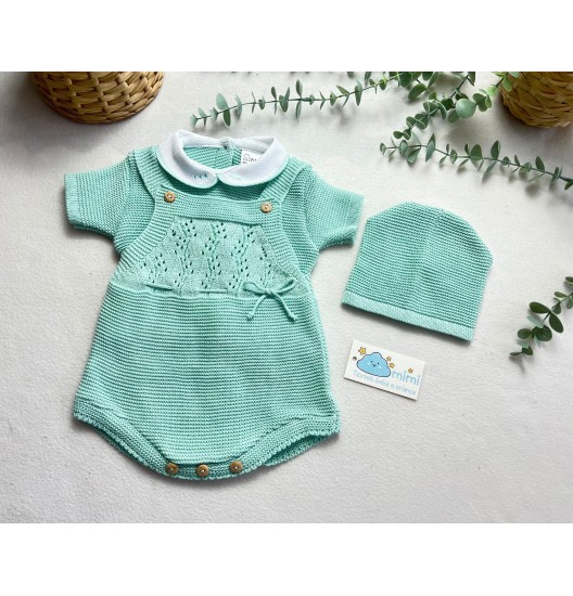 Conjunto Manga Curta Laço