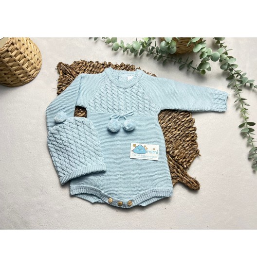 Conjunto Fofo Pompom/Trança 