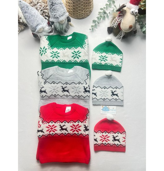 Conjunto Renas Natal  